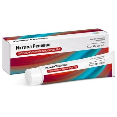 ИХТИОЛОВАЯ МАЗЬ РЕНЕВАЛ 20% туба 30 гр