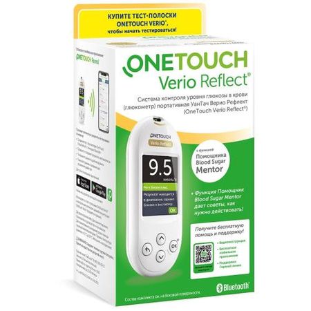 УАН ТАЧ ГЛЮКОМЕТР VERIO REFLECT (ручка + ланцеты)