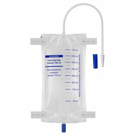 МОЧЕПРИЕМНИК со спускным краном носимый 0,75 л