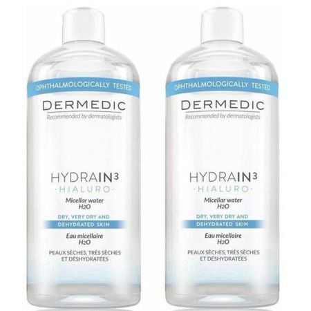 ДЕРМЕДИК HYDRAIN 3 HIALURO ВОДА МИЦЕЛЛЯРНАЯ 500 мл №2