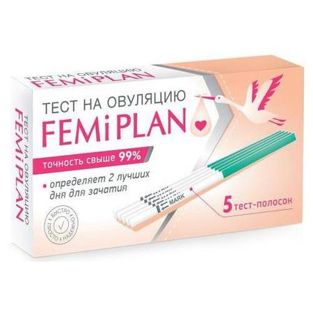 ТЕСТ НА ОВУЛЯЦИЮ ФЕМИПЛАН №5