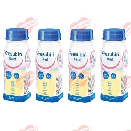 ФРЕЗУБИН РЕНАЛ СМЕСЬ ДЛЯ ЭНТЕР. ПИТАНИЯ ваниль 200 мл №4