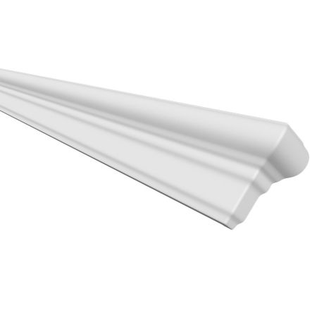 Наличник капитель Норра 80х35х1160 мм эмаль белый фигурный (1 шт.)