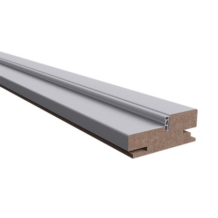 Коробка дверная телескопическая Ньюта 80х32х2400 мм эмаль светло-серая (2,5 шт.)