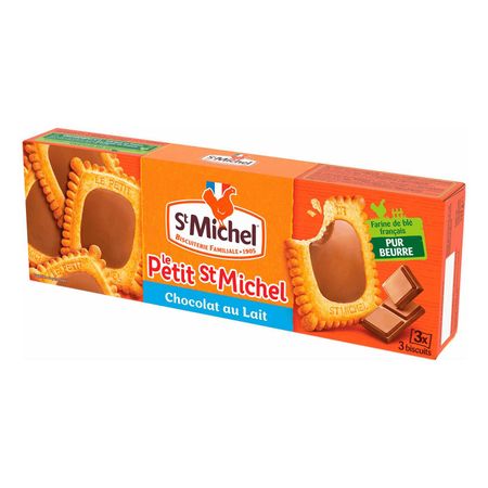 Печенье StMichel сливочное с шоколадом, 132 г