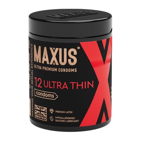 Презервативы Maxus Ultra thin гладкие 12 шт