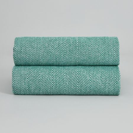 Плед Rossi, зеленый