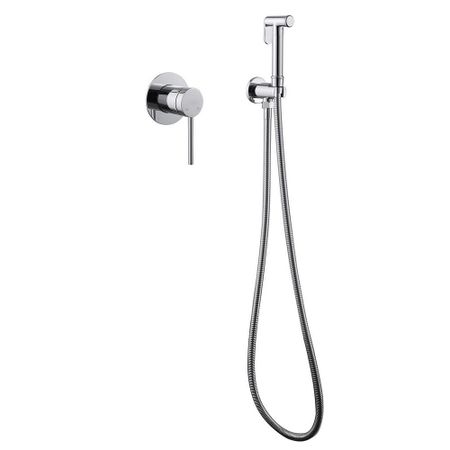 Смеситель с гигиеническим душем встраиваемый Abber Emotion со скрытой частью в комплекте хром (AF8825)