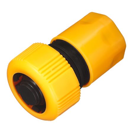 Соединитель 3/4 для поливочного шланга Вихрь пластиковый с аквастопом (73/7/2/18) sgoohan pvc соединитель для шланга пагода 20 25 32 мм