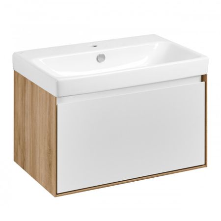 Тумба под раковину Aquaton Либерти 70 см подвесная дуб эльвезия/белый (1A279801LYC70) адриана мэзер убивая ноябрь