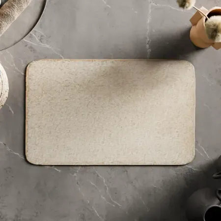 Коврик для ванной Lemer Havre 50x80 см цвет бежевый водопоглощающие коврики для ванной homemcds микрофибра 1 шт 3 шт