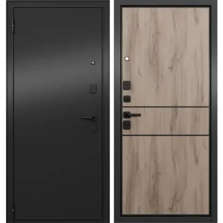 Дверь входная металлическая Брутал 96x205 см левая форест