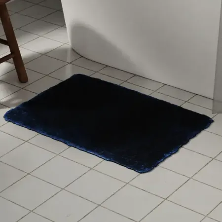 Коврик для ванной Lemer Simaxis 50x80 см цвет синий