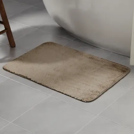 Коврик для ванной Lemer Àrtana 50x80 см цвет коричневый