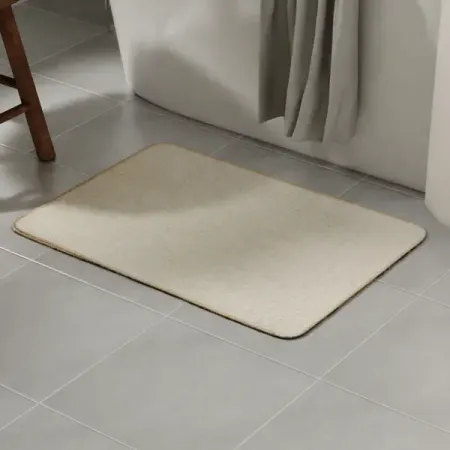 Коврик для ванной Lemer Lana 50x80 см цвет белый