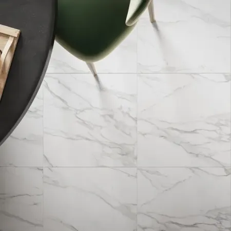 Глазурованный керамогранит Gracia Ceramica Marbella 59.4x59.4 см 1.44 м² матовый цвет белый