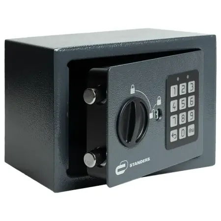 Сейф встраиваемый малый Standers электронный замок 4 л