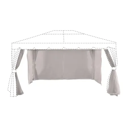 Сетка москитная для павильона BEGINIA Ysis полиэстер 266x188 см бежевая сетка для сада shijiemesh pp1012m 2pcs