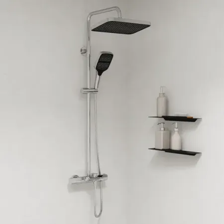 Душевая система Iddis Lahta LAHSBTHi06 с термостатом 3 режима цвет хром