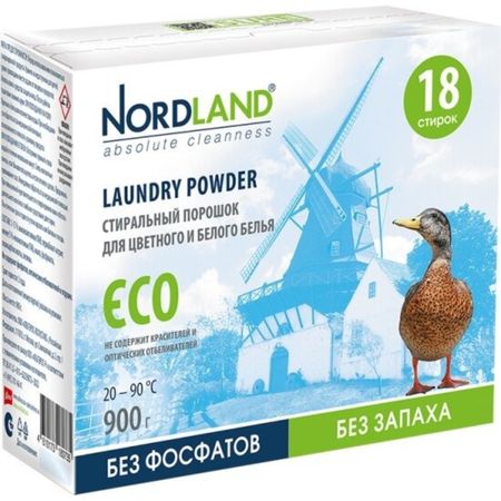 Порошок стиральный Nordland Eco 900 г