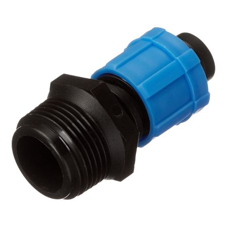 Коннектор 3/4 для капельной трубки 16 мм Профитт пластиковый (1681490) fca swg 12 8 адаптер для chrysler work на maxisys im608 launch x431 v obdstar chrysler 12 8 коннектор