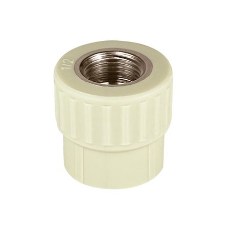 Муфта полипропиленовая Valfex 25 мм х 1/2 ВР(г) серая (10129125Г) муфта полипропиленовая pro aqua 25мм