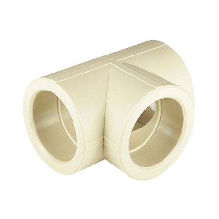 Тройник полипропиленовый Valfex 50 х 50 х 50 мм серый (10111050Г)