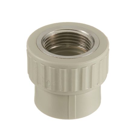 Муфта полипропиленовая Valfex 32 мм х 1 ВР(г) серая (10129032Г) муфта полипропиленовая pro aqua 25мм