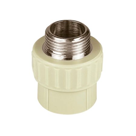 Муфта полипропиленовая Valfex 25 мм х 3/4 НР(ш) серая (10130025Г) муфта полипропиленовая pro aqua 25мм