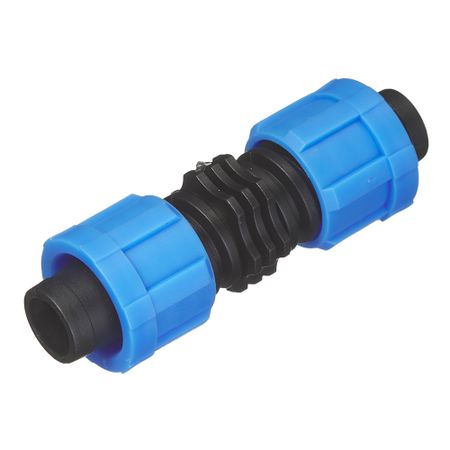 Соединитель 5/8 для капельной трубки 16 мм Профитт пластиковый (1680356) пластиковый соединитель для гофрированной трубки ad10 ad54 5