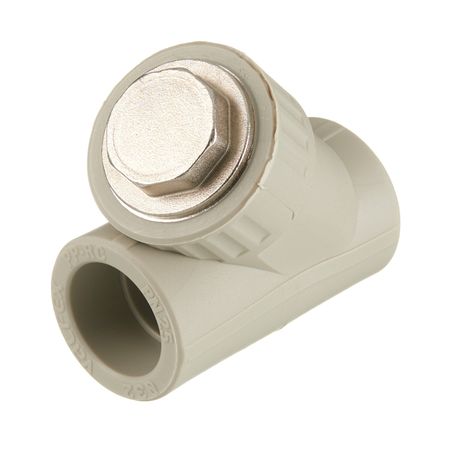 Фильтр полипропиленовый Valfex косой 32 мм В/В сетчатый серый (10141032Г) сетчатый фильтр для раковины meijuner