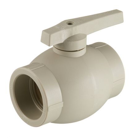 Кран шаровой полипропиленовый Valfex 63 мм серый (10144063Г)