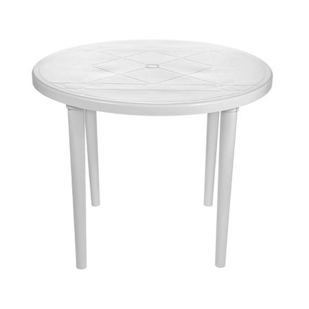 Стол разборный пластиковый Стандарт Пластик 900х900х710 мм круглый (130-0022)