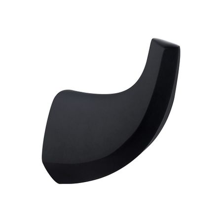 Крючок для ванной Abber одинарный на шуруп металл черный (AA1550B) крючок одинарный ofelis hantverk бамбук железо