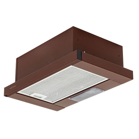 Кухонная вытяжка встраиваемая Krona Kamilla 500 BROWN 50 см коричневая