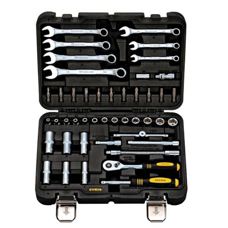 Набор инструментов универсальный Berger Зиген (BG045-14) (45 шт.) на семи дорогах