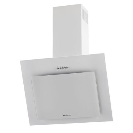 Кухонная вытяжка наклонная Krona Freya 600 White PB 60 см белая