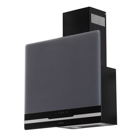 Кухонная вытяжка наклонная Krona Domenika 60 см черная/нержавеющая сталь (КА-00005478)