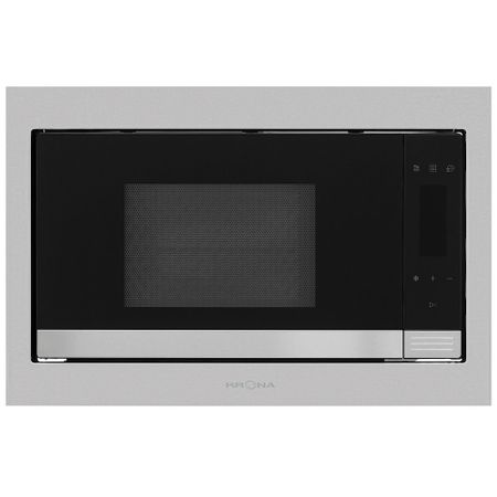 Микроволновая печь встраиваемая Krona Optima Essen 60 IX нержавеющая сталь/черная