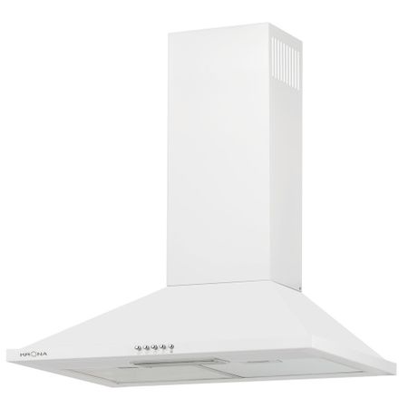Кухонная вытяжка купольная Krona Bella 600 White push button 60 см белая вытяжка krona helga 600 white наклонная 59 5х59 7х87 7х34 5 см белая