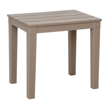 Стол разборный пластиковый Элластик-Пласт Прованс 400х300х370 мм для шезлонга (ЭП 717171шк)