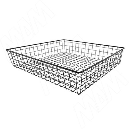 BASE Корзина сетчатая, 120x600x550 мм, черный (КС126055 ЧР)