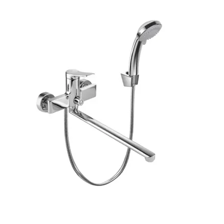 Смеситель для ванны Osgard Sparv 19223 однорычажный универсальный с лейкой и шлангом цвет хром керамический картридж для крана 35 40 мм