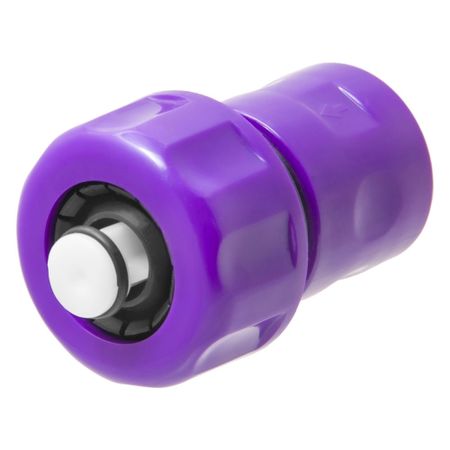 Соединитель 3/4 для поливочного шланга MasterProf пластиковый с аквастопом (ДС.070888) sgoohan pvc соединитель для шланга пагода 20 25 32 мм