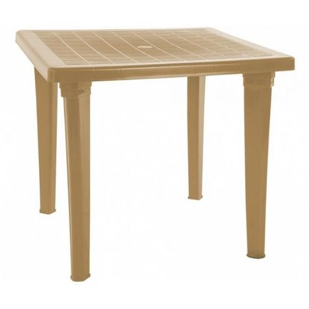 Стол Элластик пласт Элластик квадратный бежевый 85х85х74 см