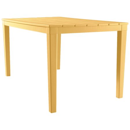 Стол Элластик пласт Прованс прямоугольный бежевый 140х80х71,5 см