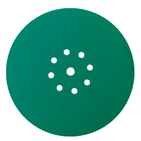 Диск шлифовальный КМ Green Film d225 мм P320 на липучку пленочная основа (3 шт.)