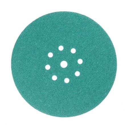 Диск шлифовальный КМ Green Film d225 мм P40 на липучку пленочная основа (3 шт.)