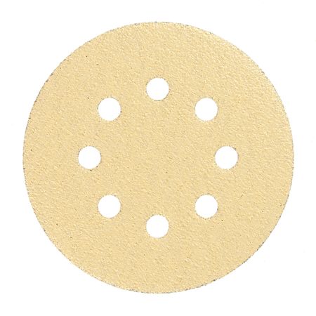 Диск шлифовальный КМ Gold d125 мм P60 на липучку бумажная основа (5 шт.)