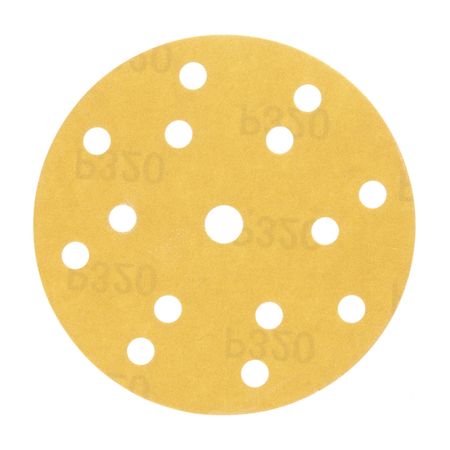 Диск шлифовальный КМ Gold d150 мм P320 на липучку бумажная основа (5 шт.)